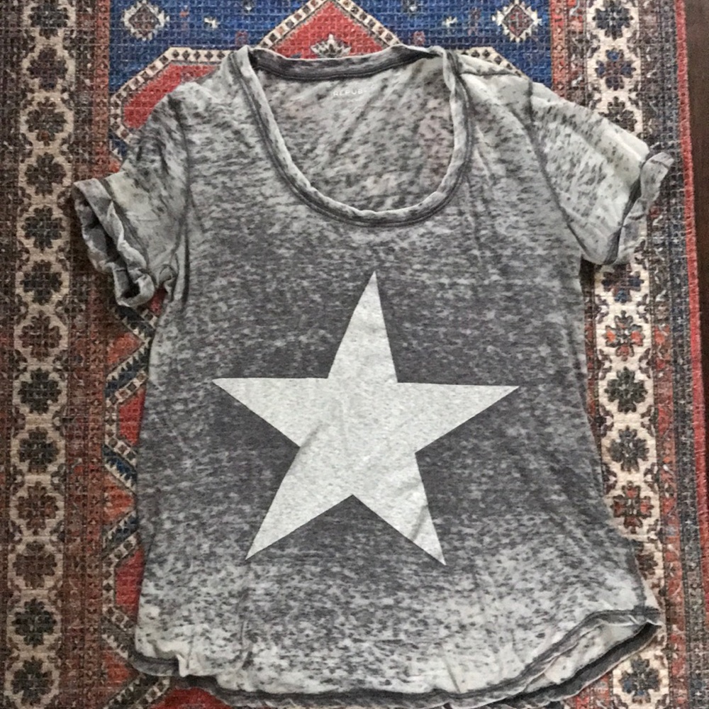 For The Republic star t-shirt. Size S